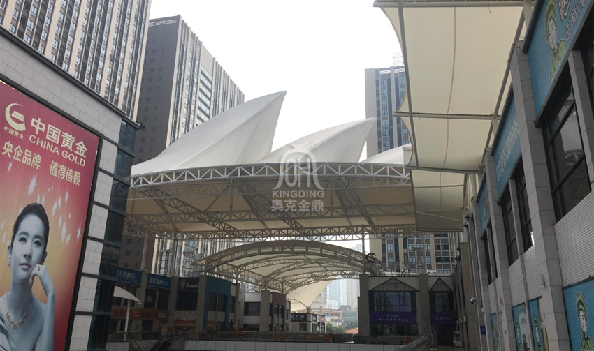 東莞匯星商業中心膜結構