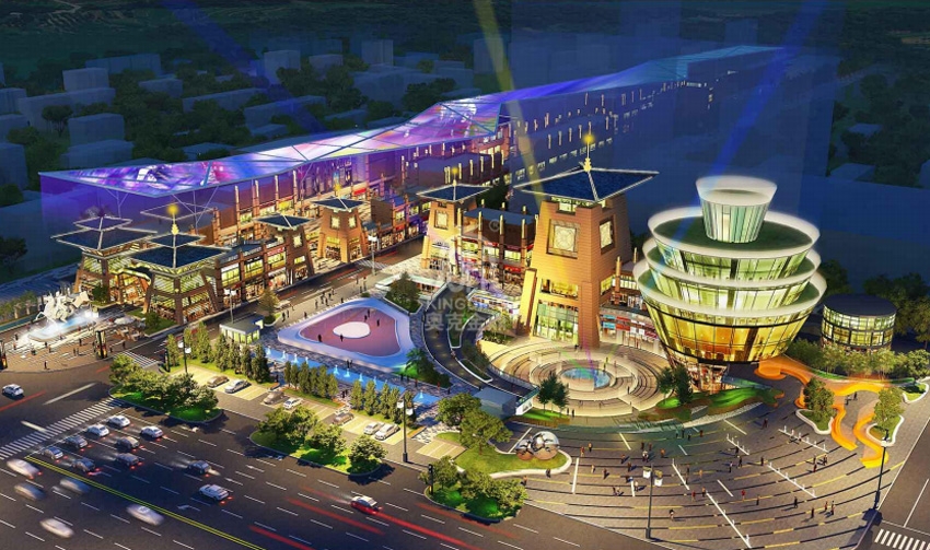 西安老城根商業廣場ETFE膜結構