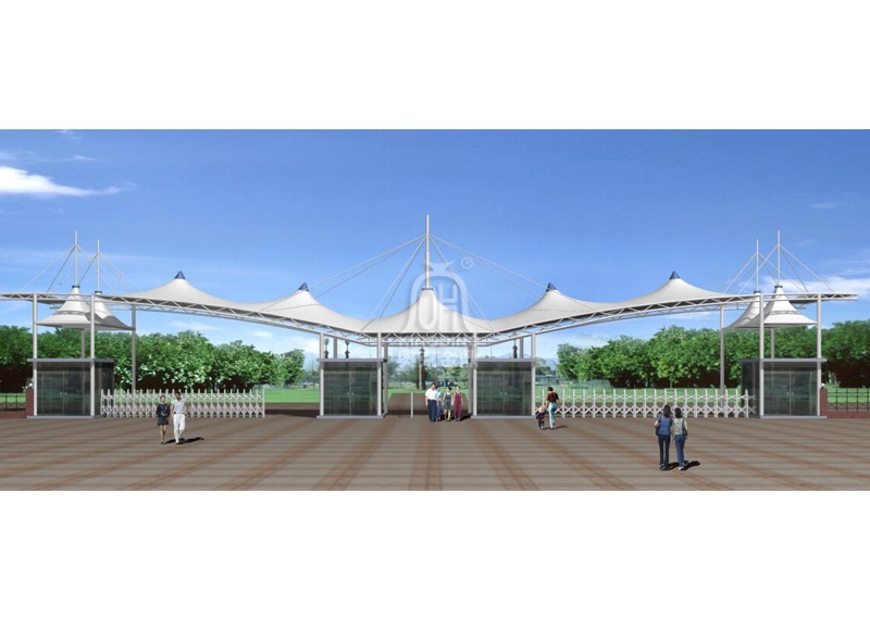 公園大門膜結構