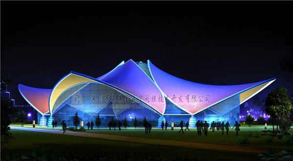 兒童表演館膜結構