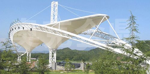 工業(yè)區(qū)收費站膜結(jié)構(gòu)