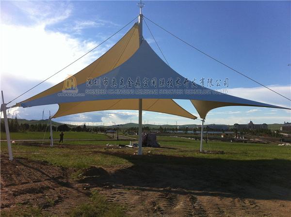 滿洲里市扎賚諾爾區猛犸公園拉力膜